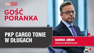 Joński: PiS zadłużył PKP Cargo na ponad 4 miliardy. Powiemy o wszystkim | GOŚĆ PORANKA