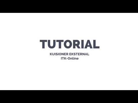 5 TUTORIAL KUISIONER INT & EKS  ITK O POLRES