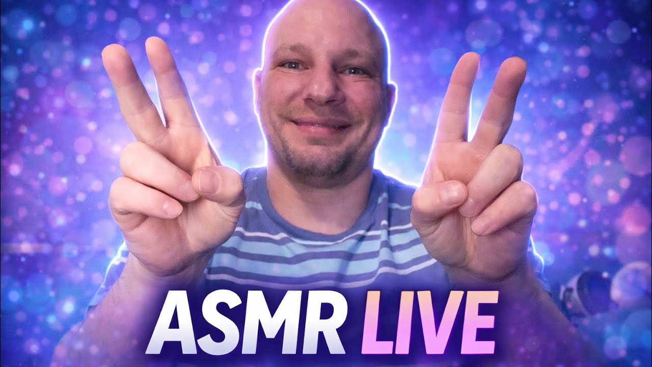 LIVE ASMR: Relax, Get Tingles & Test Your Brain (Trivia + Triggers)
