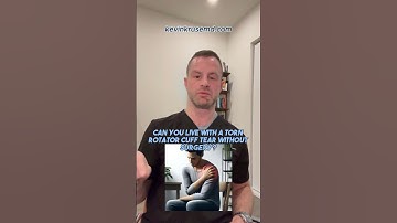 Can You Live With A Torn Rotator Cuff Tear Without Surgery #rotatorcufftear #shoulderdoctor