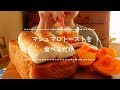 【咀嚼音】マシュマロトーストを食べる【Eating Sounds】