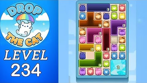 Drop The Cat Level 234 Walkthrough