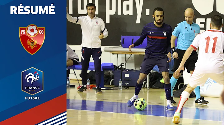 Futsal : Montngro-France : 1-9, les buts