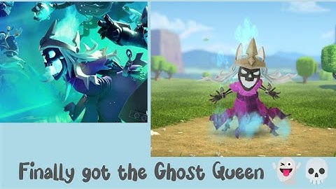Clash of Clans - Ghost Queen skin