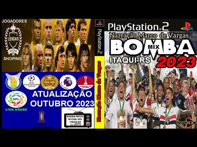 BOMBA PATCH 2024 (OUTUBRO 2023) ISO PS2 em 2023