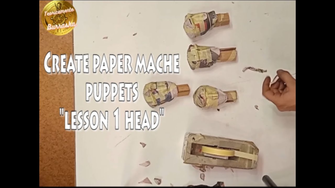 Creare marionette di cartapesta 