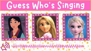 Can You Guess Who's Singing The Disney Song? Disney Songs Quiz