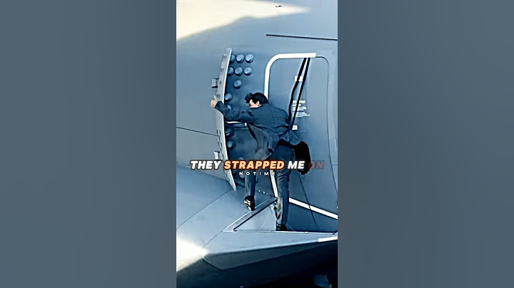 Tom Cruise's INSANE Plane Stunt
