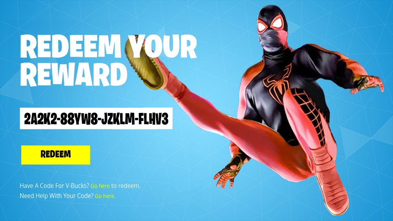 I GOT SPIDERMAN ZERO WAR SKIN CODES IN FORTNITE! FULL TUTORIAL ON HOW