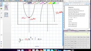 Quadratic Relations Grade 10 academic Lesson 4 1 4 2