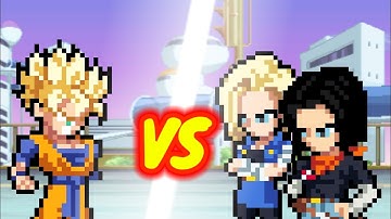Future Gohan vs The Androids - Sprites animation