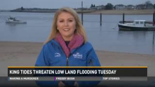 Largest King Tide of 2016 in Maine
