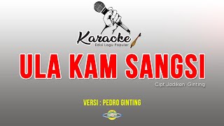 KARAOKE LAGU KARO | ULA KAM SANGSI versi PEDRO GINTING || lirik & musik