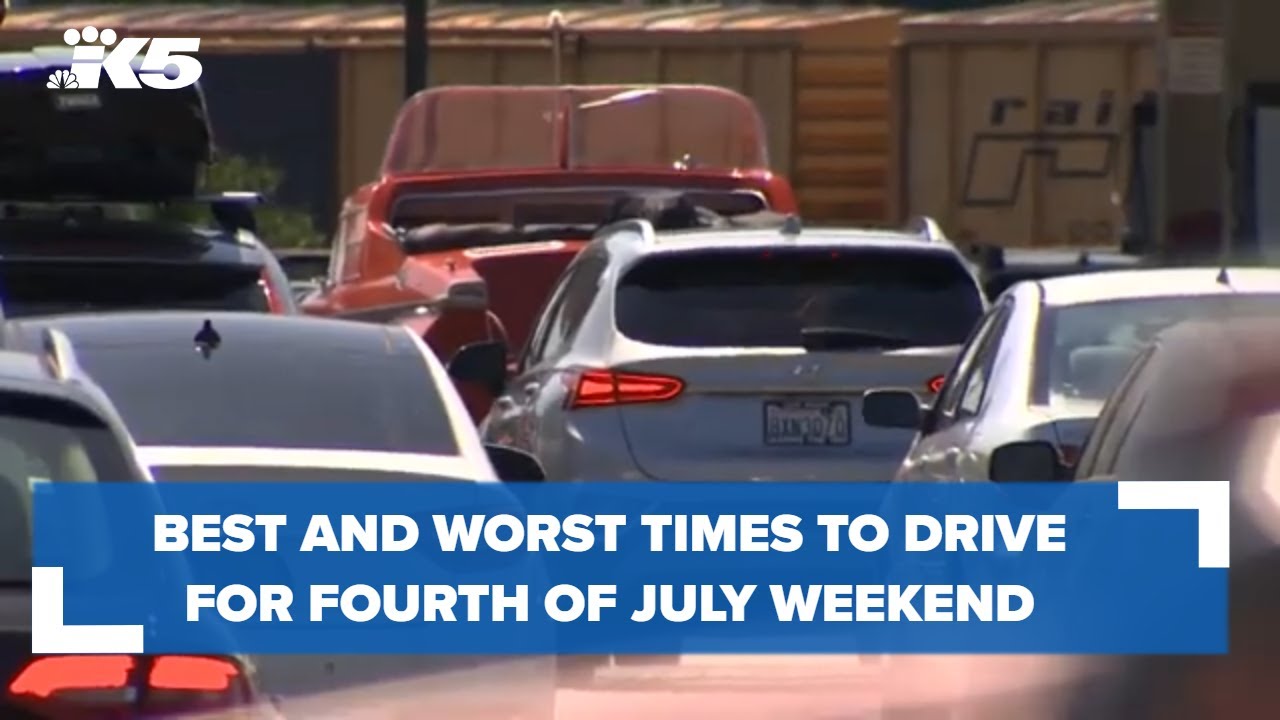 Best and worst times to hit the road in western Washington for the ...