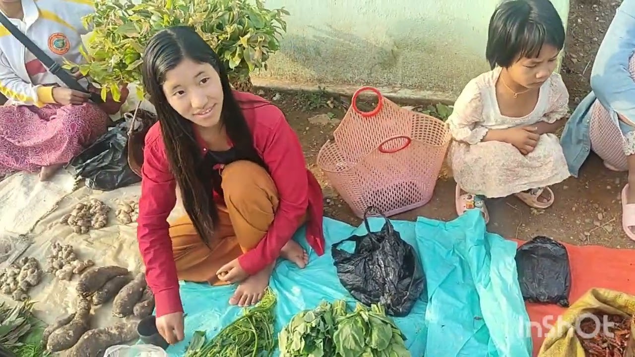 Way to Lahe town Myanmar date 20 March  2025