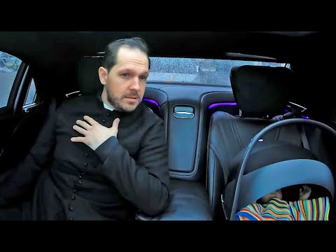 Priest in a Mercedes S63 AMG