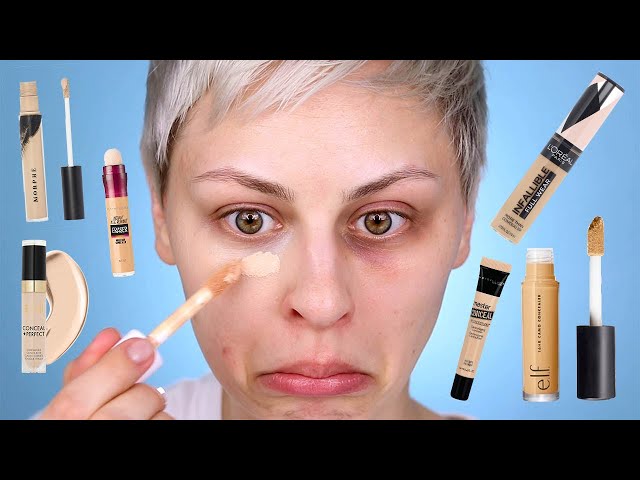 Testing the BEST Drugstore Concealers for Dark Circles