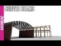 How to create anything in archicad curved beams
