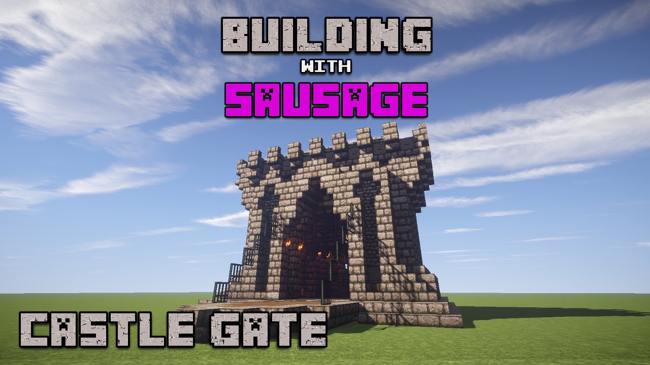 Minecraft Castle Gate Minecraft Castle Map Wallpapers