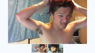 髪を更なる赤みを求めて染めるよLIVE!!!