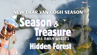 Today’s 🌻 Season & Treasure Candles & Dailies | Hidden Forest | SkyCotl | NoobMode