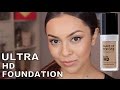 Makeup Forever Ultra HD Foundation Review - TrinaDuhra