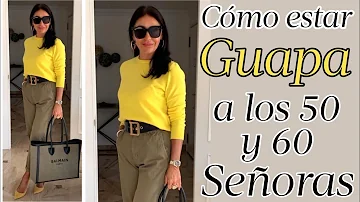 ¿Cómo estar guapa a los 60?