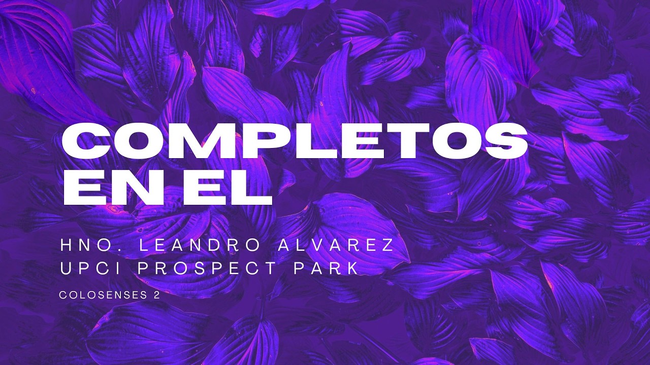 COMPLETOS EN EL- HNO. LEANDRO ALVAREZ  - UPCI PROSPECT PARK NJ
