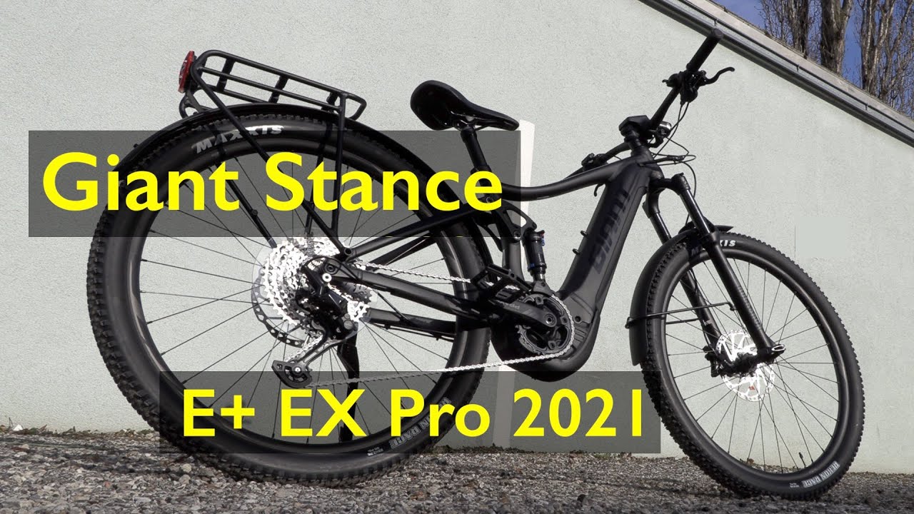 Giant Stance E+ EX Pro 2021 E-Fully auch für den Alltag - YouTube