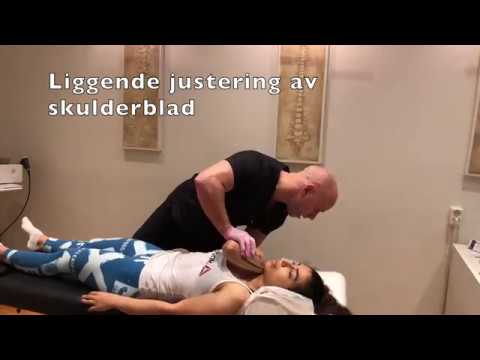 Vond Skulder - Dry needling - IMS - av skulderbladet