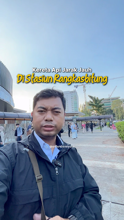 Kereta Api Jarak Jauh di Stasiun Rangkasbitung???