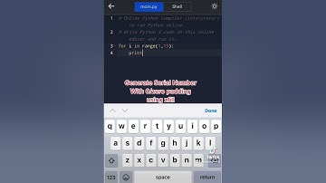 Python Generate Serial or Sequence number 0001,0002 etc