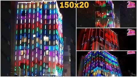 150x20 #Pixel_LED_Light With New Design Full Building Decoration Video| Program Available 8208929320