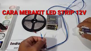 Cara pasang LAMPU STRIP LED RGB dengan Remote CONTROL | Unboxing & Review By HapeHack. 