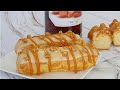 Eclairs au  Caramel Beurre salé (Recette pâte à choux & Crème pâtissière)