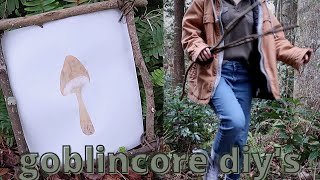 GOBLINCORE DIY'S | goblincore/cottagecore/dragoncore aesthetic diy's