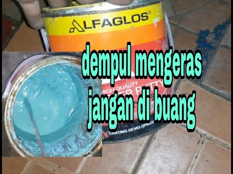 Video: Bagaimana Mencairkan Dempul? Cara Mencairkan Campuran Untuk Dinding Di Rumah - Perkadaran Yang Tepat, Bagaimana Membuat Penyelesaian Tanpa Gumpalan