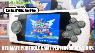 sega genesis ultimate portable game player 2017 game list
