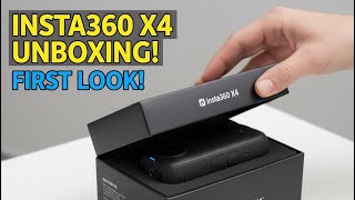 INSTA360 X4 UNBOXING - FIRST LOOK