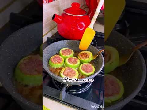 Вкусный ужин 🥘 #домашниерецепты #домашняяеда #готовимдома #кабачки #кабачкирецепты