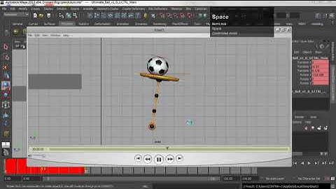 Maya tutorial 3D Animation Pendulum and Ball