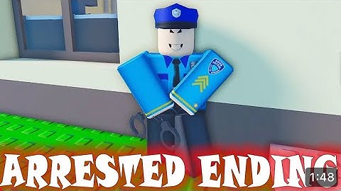 Arrest Ending (Roblox Oops! I failed my math test)