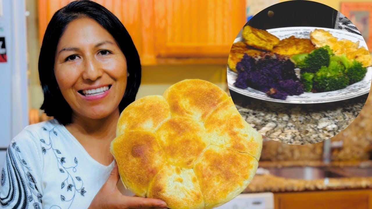 Preparando PAN CASERO🥐y un almuerzo facil y Nutritivo🥗