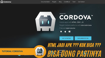 Kok Bisa HTML Jadi APK ? Begini Caranya... - Tutorial Cordova