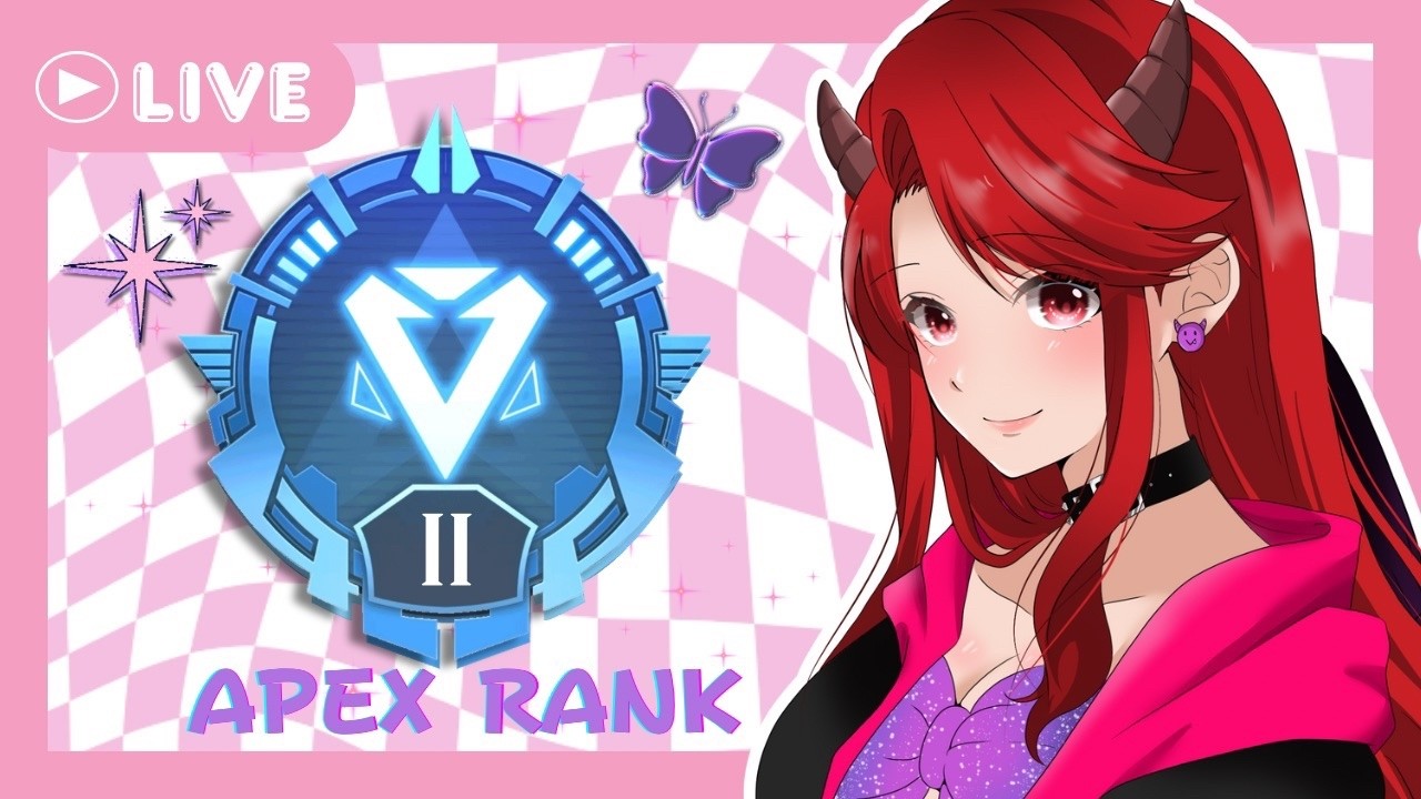 【APEX】【VTuber】夜活🌞新感度✨ソロマス頑張りたい女のソロランク✨