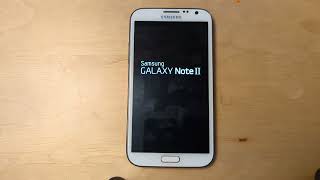 Samsung Galaxy Note 2 Startup And Shutdown 