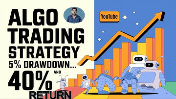 THIS ALGO STRATEGY HAS LESS THAN 5% DRAWDOWN TILL DATE || ALGO TRADING STRATEGY EXPLAINED IN HINDI||