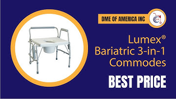 Bariatric 3 in 1 Commodes #commode #patientcare #medicalequipment #dme #viral #america