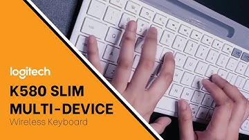 MINIMALIST, MODERN, SLIM DESIGN Logitech K580 Slim Multi-Device Wireless Keyboard Unboxing - ASMR