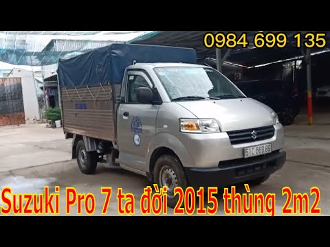 Góc mua bán Xe Tải Cũ - (Đã Bán) Suzuki Pro 7 tạ đời 2015 thùng mui bạt ...